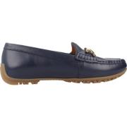 Geox Stiliga Loafers med Kosmopolis + Grip Blue, Dam