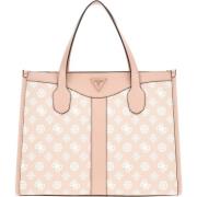 Guess Silvana 2 Fack Tote Väska Pink, Dam