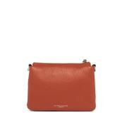 Gianni Chiarini Tre Hamrad Läder Crossbody Väska Orange, Dam