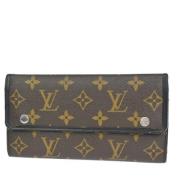 Louis Vuitton Vintage Pre-owned Canvas plnbcker Brown, Dam