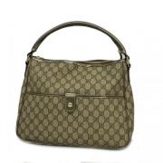 Gucci Vintage Pre-owned Plast handvskor Beige, Dam