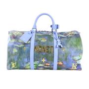 Louis Vuitton Vintage Pre-owned Laeder handvskor Blue, Dam