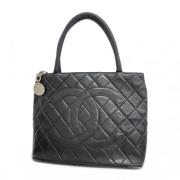 Chanel Vintage Pre-owned Laeder chanel-vskor Black, Dam