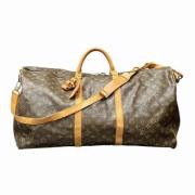 Louis Vuitton Vintage Pre-owned Tyg handvskor Brown, Dam