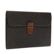 Louis Vuitton Vintage Pre-owned Canvas kuvertvskor Brown, Dam