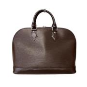 Louis Vuitton Vintage Pre-owned Tyg handvskor Brown, Dam