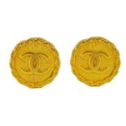 Chanel Vintage Pre-owned Guld chanel-smycken Yellow, Dam