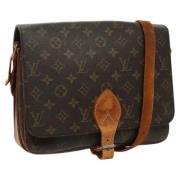 Louis Vuitton Vintage Pre-owned Canvas louis-vuitton-vskor Brown, Dam