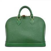 Louis Vuitton Vintage Pre-owned Tyg louis-vuitton-vskor Green, Dam