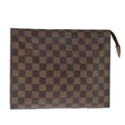 Louis Vuitton Vintage Pre-owned Canvas louis-vuitton-vskor Brown, Dam