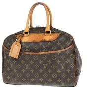 Louis Vuitton Vintage Pre-owned Tyg louis-vuitton-vskor Brown, Dam