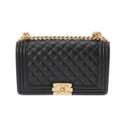 Chanel Vintage Pre-owned Laeder chanel-vskor Black, Dam