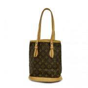 Louis Vuitton Vintage Pre-owned Tyg totevskor Brown, Dam