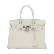 Hermès Vintage Pre-owned Laeder handvskor White, Dam