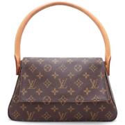 Louis Vuitton Vintage Pre-owned Canvas handvskor Brown, Dam