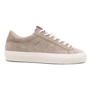 D.a.t.e. Beige Mocka Sneakers Med Perforerade Detaljer Beige, Herr