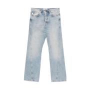 Lanvin Ljusblå Klassiska Knappgylf Jeans Blue, Herr