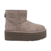 UGG Klisk Mini Plattform Stövel Gray, Dam