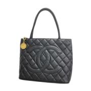 Chanel Vintage Pre-owned Laeder chanel-vskor Black, Dam