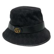 Gucci Vintage Pre-owned Tyg hattar-och-kepsar Black, Dam