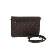 Louis Vuitton Vintage Pre-owned Canvas louis-vuitton-vskor Brown, Dam