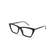 Saint Laurent SL 737 Mica Thin OPT 001 Optical Frame Black, Dam