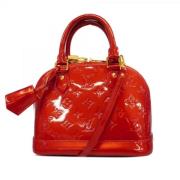 Louis Vuitton Vintage Pre-owned Tyg louis-vuitton-vskor Red, Dam