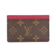 Louis Vuitton Vintage Pre-owned Laeder plnbcker Brown, Dam