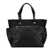 Chanel Vintage Pre-owned Tyg chanel-vskor Black, Dam