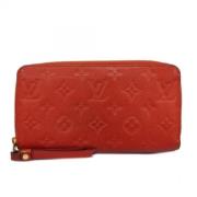 Louis Vuitton Vintage Pre-owned Laeder plnbcker Red, Dam