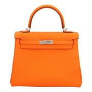 Hermès Vintage Pre-owned Laeder handvskor Orange, Dam