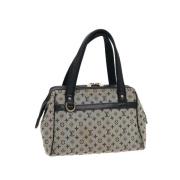 Louis Vuitton Vintage Pre-owned Canvas handvskor Blue, Dam