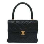 Chanel Vintage Pre-owned Laeder handvskor Black, Dam