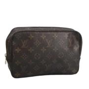 Louis Vuitton Vintage Pre-owned Canvas kuvertvskor Brown, Dam