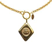 Chanel Vintage Pre-owned Guld chanel-smycken Yellow, Dam