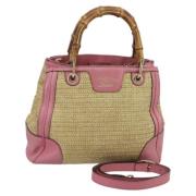 Gucci Vintage Pre-owned Tyg gucci-vskor Beige, Dam