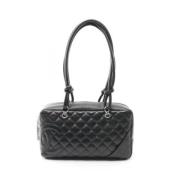 Chanel Vintage Pre-owned Laeder chanel-vskor Black, Dam