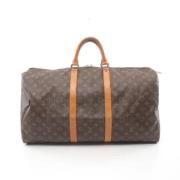 Louis Vuitton Vintage Pre-owned Canvas resvskor Brown, Dam