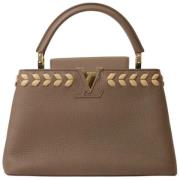 Louis Vuitton Vintage Pre-owned Laeder louis-vuitton-vskor Beige, Dam