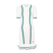 Casablanca Knitted Dresses White, Dam