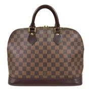 Louis Vuitton Vintage Pre-owned Canvas louis-vuitton-vskor Brown, Dam