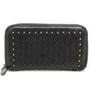 Bottega Veneta Vintage Pre-owned Laeder plnbcker Black, Dam