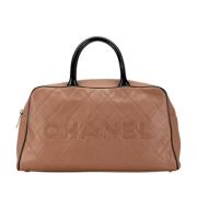 Chanel Vintage Pre-owned Laeder chanel-vskor Brown, Dam