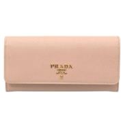 Prada Vintage Pre-owned Laeder plnbcker Pink, Dam