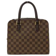 Louis Vuitton Vintage Pre-owned Canvas louis-vuitton-vskor Brown, Dam