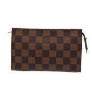 Louis Vuitton Vintage Pre-owned Canvas kuvertvskor Brown, Dam