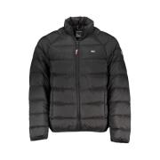 Tommy Hilfiger Svart Polyamid Herrjacka Black, Herr