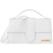 Jacquemus Le Grand Bambino Handväska Vit White, Dam