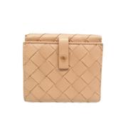 Bottega Veneta Vintage Pre-owned Laeder plnbcker Beige, Dam