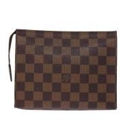 Louis Vuitton Vintage Pre-owned Canvas louis-vuitton-vskor Brown, Dam